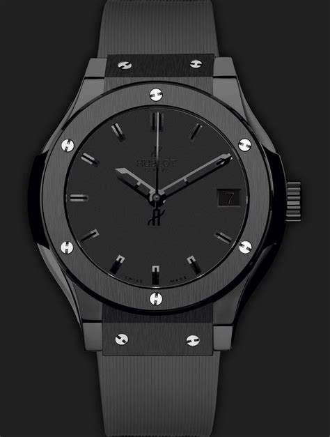 hublot negro|hublot all black watch.